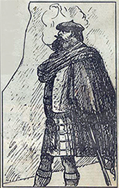 Sketch of John Francis Campbell.