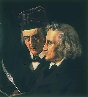 Portrait of Brothers Grimm