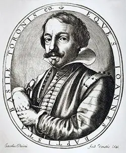 Engraving of Giambattista Basile