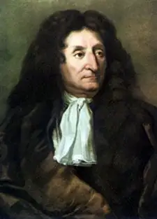 17th-century portrait of Jean de La Fontaine.