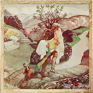 Illustration from Polish Fairy Tales.