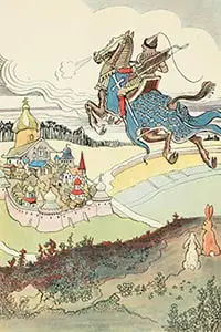 Illustration from The Russian Garland.