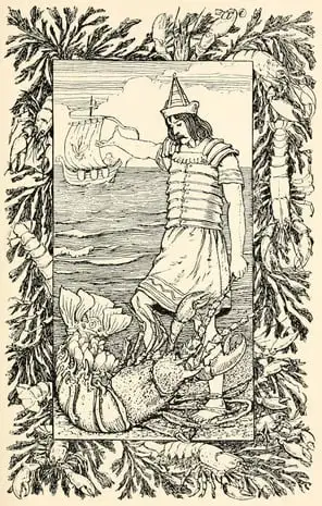 Illustration for the Slavic fairy tale Imperishable by Emily J. Harding, author of a collection of Slavic fairy tales and folk tales